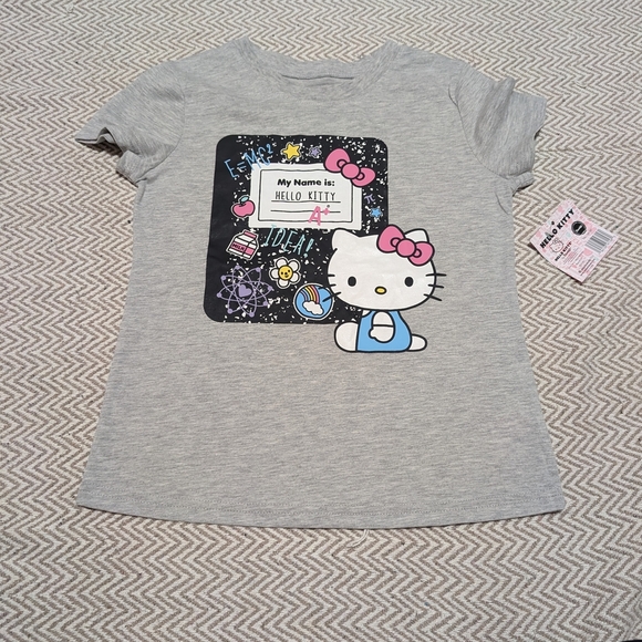 Hello Kitty Gray Kids T-Shirt - Picture 1 of 5